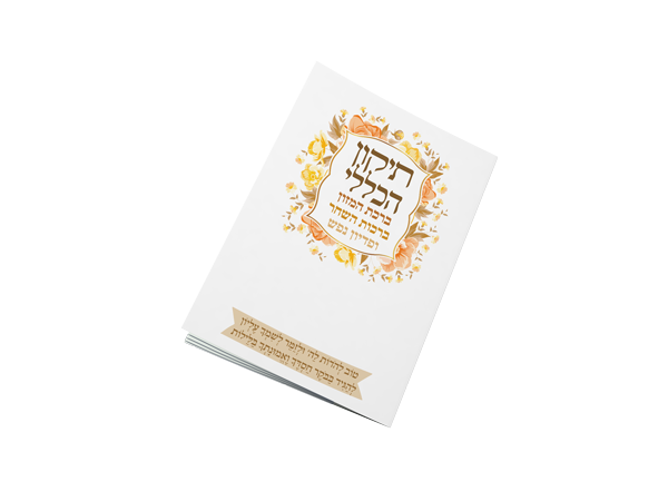 אור הלבנה - תיקון הכללי כיס